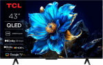 TCL T69C 43T69C teler 109,2 cm (43") 4K Ultra HD Nutiteleri funktsioon WiFi Metallik 350 cd/m&sup2;