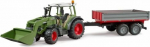 Bruder Fendt Vario 211 tractor with front loader and tipper