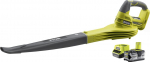 Ryobi ONE+ Cordless Leaf Blower RBL1820S40F, 18V (green/black, without battery and charger)