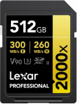 Lexar Karta Lexar Professional 2000x SDXC 512 GB Class 10 UHS-II/U3 V90 (LSD2000512G-RNNNG)