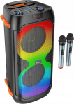 Hoco Zestaw do karaoke bluetooth 2 x 20W 4h Hoco BS53 czarny