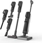 Aeno Odkurzacz pionowy Aeno Cordless Transformer Vacuum Cleaner Wet and Dry cleaning 200W 4000mAh, 14kPa, 21 6V 2 rollers autocleaning and drying