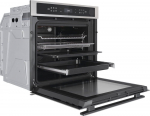 Whirlpool Piekarnik Whirlpool Oven AKZ9S 8271 IX 73 L Electric Hydrolytic/Pyrolysis Electronic Steam function Height 59.5 cm Width 59.5 cm Black