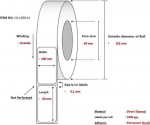 Capture Label 100x50, Core 40,