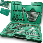Sata Zestaw narzędzi SATA SATA ZESTAW KLUCZY  124el  1/4''  3/8'' 1/2''WALIZKA