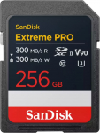 Sandisk m&auml;lukaart SDXC 256GB Extreme Pro UHS-II V90