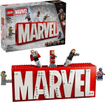Lego Blocks Super Heroes 76313 MARVEL Logo & Minifigures