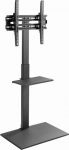 Gembird TVS-55T-02 TV floor stand, 32" - 55", black