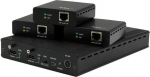 Startech System przekazu sygnału AV StarTech Zestaw Extender, 3 porty, Cat5, HDMI (ST124HDBT)