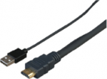 Vivolink Kabel USB VivoLink USB-A - HDMI 5 m Czarny (PROHDMIUSB5)