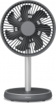 Duux Fan | Rize Flex | Stand Fan | Grey | Diameter 21 cm | Number of speeds 4 | Oscillation | 10 W | No
