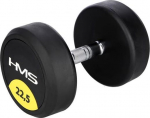 HMS &lrm;&lrm;Hantel HG PRO gumowany 1 x 22.5 kg