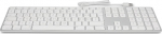 LMP Klawiatura LMP Large Font USB Keyboard 110 keys wired USB keyboard with 2x USB and aluminum upper cover - Italian
