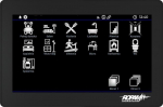 Technologia Dotyku 7 calowy Panel dotykowy, czarny, pojemnościowy, TPR-7B