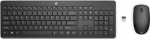 HP Klawiatura + mysz HP HP 235 Wireless Mouse Keyboard Combo - Black  - EST