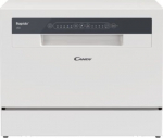 Candy Zmywarka Candy Candy | Dishwasher | CP 6E51LW | Table | Width 55 cm | Number of place settings 6 | Number of programs 5 | Energy efficiency class E | White