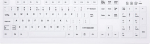 Cherry Klawiatura Cherry CHERRY AK-C8100F-FU1-W/US klawiatura RF Wireless QWERTY US English Biały