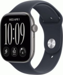 Apple Watch Series 12 (2026) GPS 46mm Space Gray Alu Case, Navy Sport Band M/L EU MJEJ4