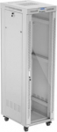 Lanberg Szafa stojąca rack 19 42U 600x800 szara drzwi szklane flack pack