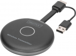 Digitus Wireless HDMI Transmitter Click & Present PRO, HDMI extension (black)