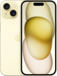 Apple Smartfon Apple iPhone 15 256GB Yellow (MTP83)