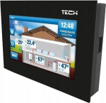 Tech Sterownik pokojowy ST-281 z komunikacją RS (szkło 2 mm) CZARNY
