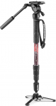 Manfrotto &uuml;ksjalg Element MII Video MVMELMIIA4LIVE, punane