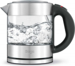 Sage the Compact Kettle Pure electric kettle 1 L 2400 W Black, Silver, Transparent