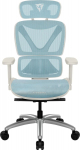 Thunderx3 XTC Ergonomischer B&uuml;rostuhl - wei&szlig;/blau