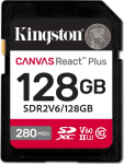 Kingston Technology Canvas React Plus 128 GB SDXC UHS-II Klass 10