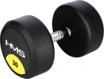 HMS &lrm;&lrm;Hantel HG PRO gumowany 1 x 30 kg