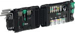 Wera Tool-Check Modular Set 1, with 3 tool modules, bit set black/green, 50 pieces, including 1/4" bit ratchet, L-key
