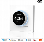 Moes Inteligentny termostat grzejnik woda ogrzewania zaworami biały ZigBee TUYA ZHT-SR-GC-WH-MS (6974246478531)