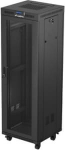 Lanberg Standing rack cabinet 19 inch 37U 600x600 perforated door LCD black (Flat pack)