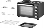 Sencor Mini piekarnik Sencor SEO 3500BK Mini piec z 2 elementami grzejnymi 35L 3200W SEO 3500BK (8590669395958)