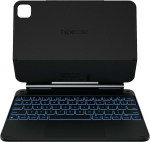 4Kom.pl Etui Typecase Edge z klawiaturą do iPad  Air 11'' 2024/2025 czarny