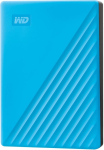 WD Dysk zewnętrzny HDD WD My Passport 5TB Niebieski (WDBPKJ0050BBL-WESN)