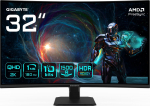 Gigabyte GS32QCA EU | 31.5 " | VA | 180 Hz | 1 ms | 250 cd/m&sup2; | HDMI ports quantity 2