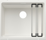Blanco Etagon 500-U SILG White M.ZUB O.AF WFS