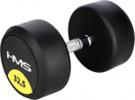 HMS &lrm;&lrm;Hantel HG PRO gumowany 1 x 32.5 kg
