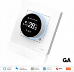 Moes Vieds termostat podłoga woda zawiasami biały ZigBee TUYA ZHT-SR-GA-WH-MS (6974246478494)