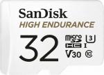 Sandisk 32GB microSD High Endurance SDHC SDK, memory card&nbsp;(white, UHS-I (U3), Class 10, V30)