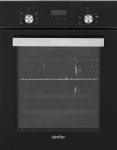 Simfer Piekarnik Simfer Oven 4207DERSP.1 47 L Multifunctional Manual Pop-up knobs Height 59.5 cm Width 45 cm Black