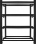 Lanberg Stand for batteries UPS 830X454 2x4(8) black OR01-830454-204-BK