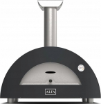 Alfa Forni Moderno 2 Pizze Hybrid-Pizzaofen Ardesia Grey