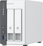 Qnap TS-216G v&otilde;rkup&auml;&auml;su- ja varundusserver NAS Tower Cortex-A Cortex-A55 4 GB HDD Valge