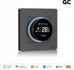 Moes Vieds termostat podłogowy woda zaworami ciemny szary ZigBee TUYA ZHT-SR-GC-GY-MS (6974246478524)