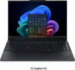Lenovo Laptop Lenovo ThinkPad E16 Gen 4 (Intel) Copilot+ PC Intel Core Ultra 5 325 Laptop 40,6 cm (16'') WUXGA 16 GB DDR5-SDRAM 512 GB SSD Wi-Fi 7 (802.11be) Windows 11 Pro Czarny Skandynawia (21YC000BMX)