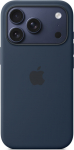 Apple iPhone 17 Pro Silicone Case with MagSafe midnight