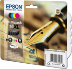 Epson Tusz Epson Tusz C13T16364012, T163640, 16XL (CMYK, 3x6.5/12.9ml)